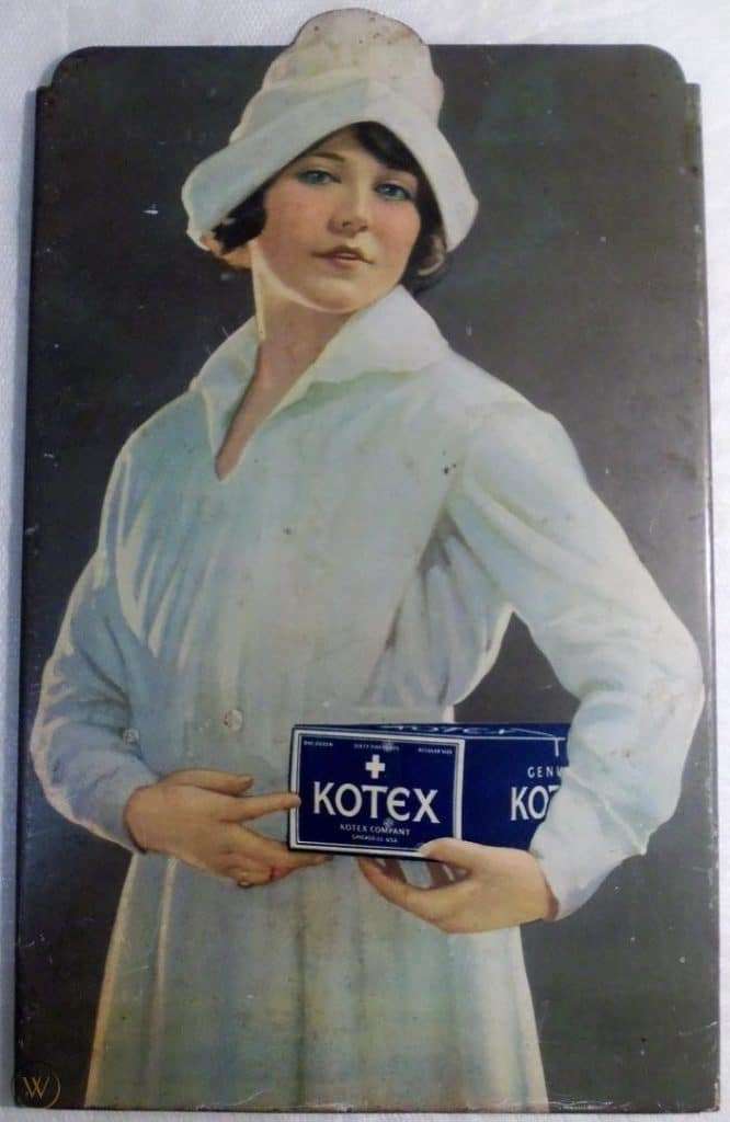 1920s Kotex ad
