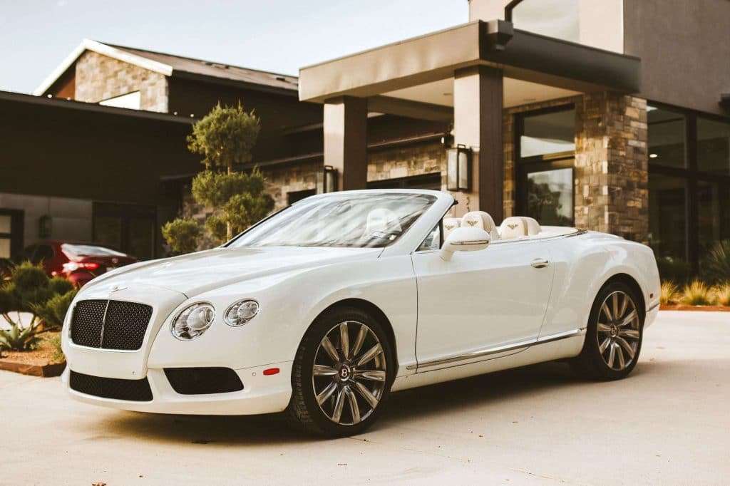 Bentley EV convertible. 