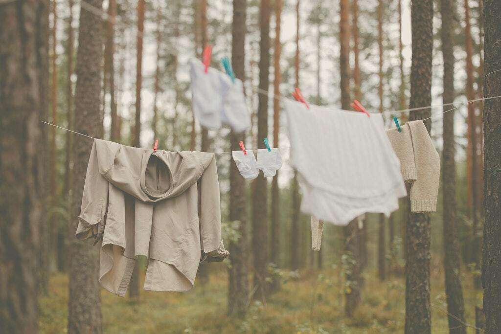 hand wash clothes