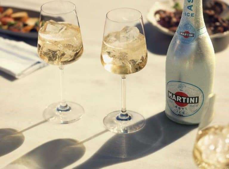 Martini sparkling wine