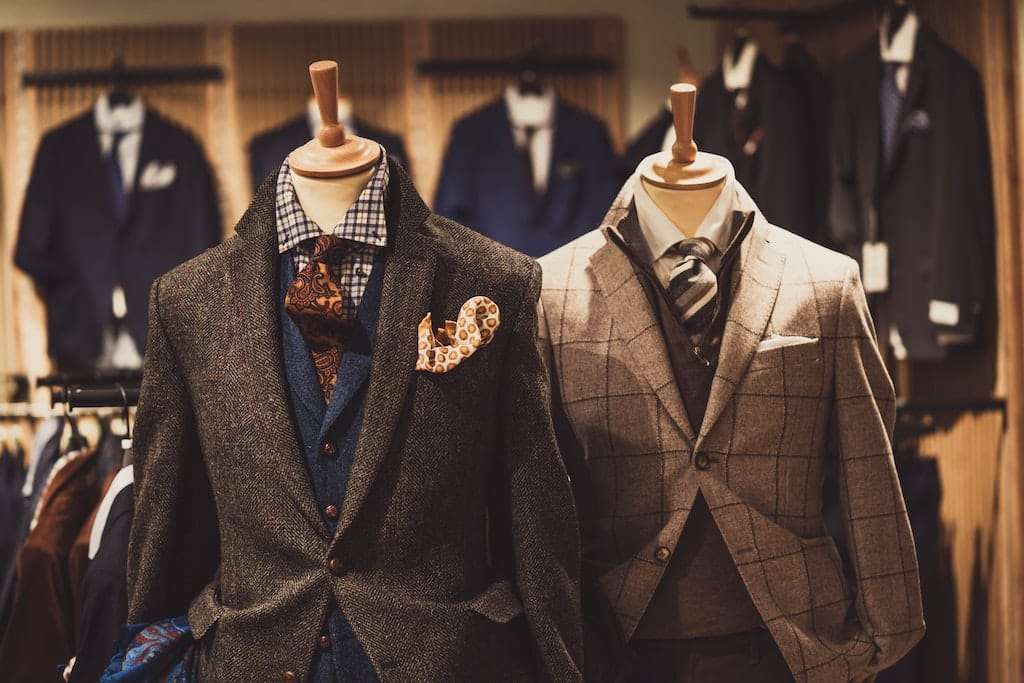 suits on display