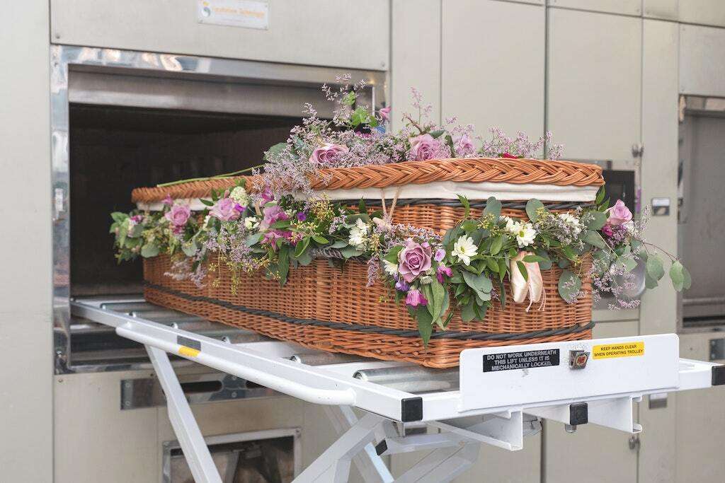 woven casket