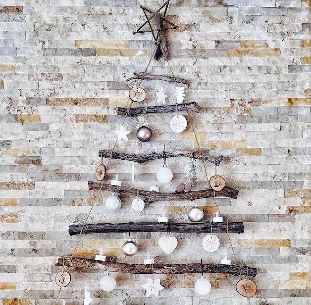 sustainable DIY Christmas tree