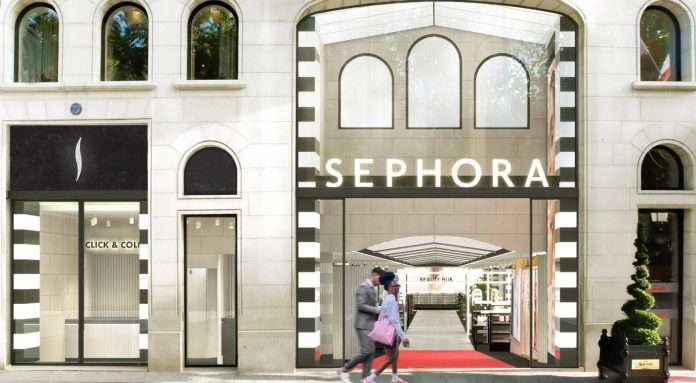Sephora's Champs-Élysées store