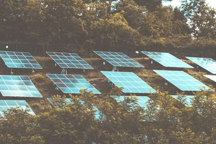 Solar panels.