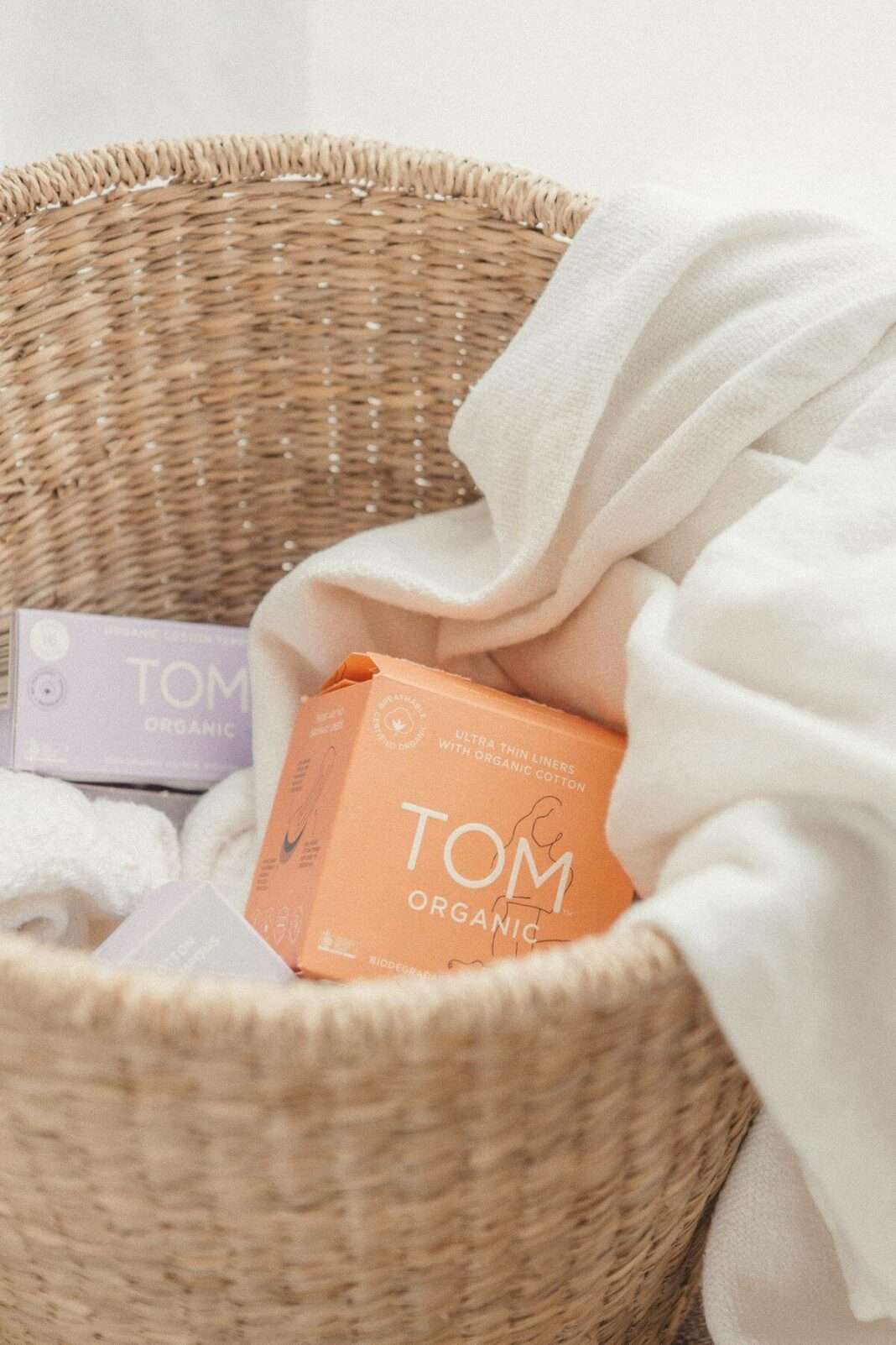 box of TOM Organic tampons