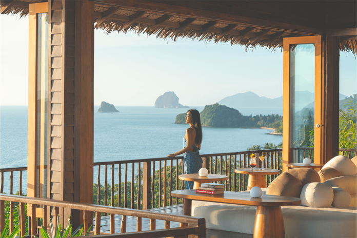 The view from the Six Senses Yao Noi Thailand location.