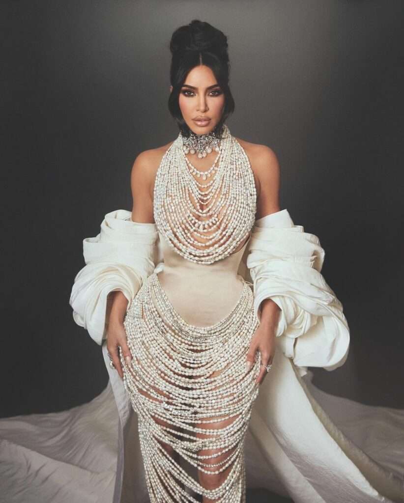 kim kardashian met gala dress