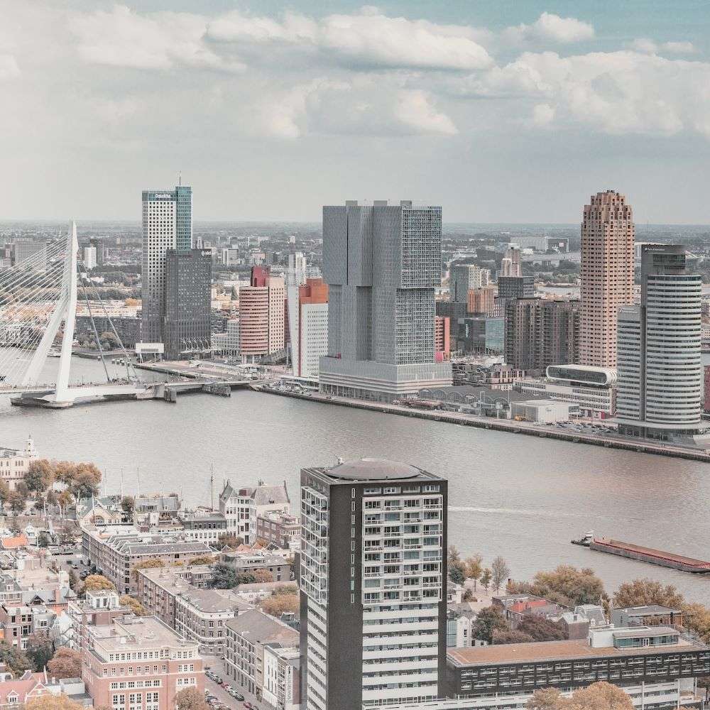 skyline of Rotterdam