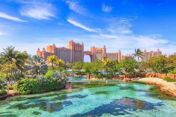 The Atlantis resort in the Bahamas i
