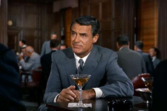 Cary Grant in Alfred Hitchcock's North By Northwest