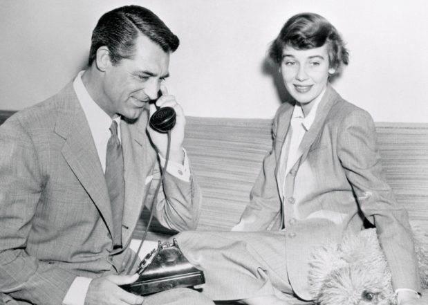 Cary Grant and his then-wife Betsy Drake