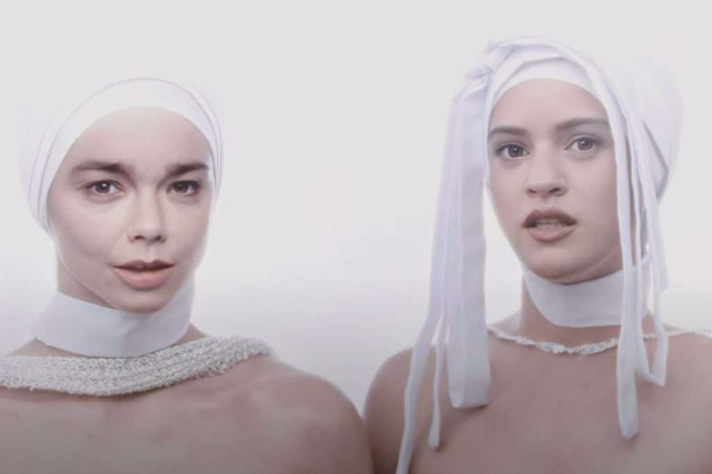 From the new Björk and Rosalía video