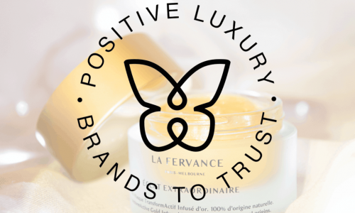 Positive Luxury butterfly mark