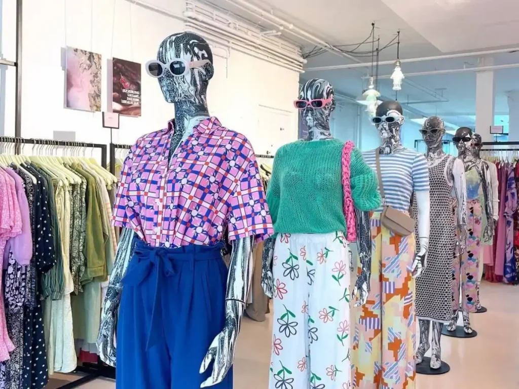display mannequins at LENA store