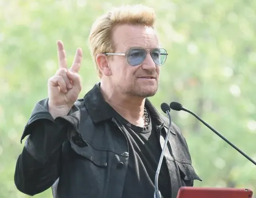 U2 frontman Bono.