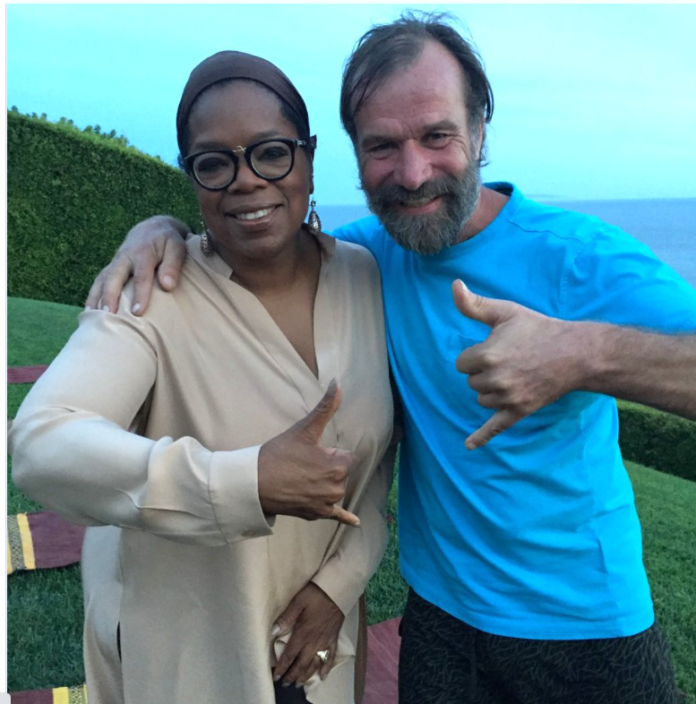 Oprah and Wim Hof.