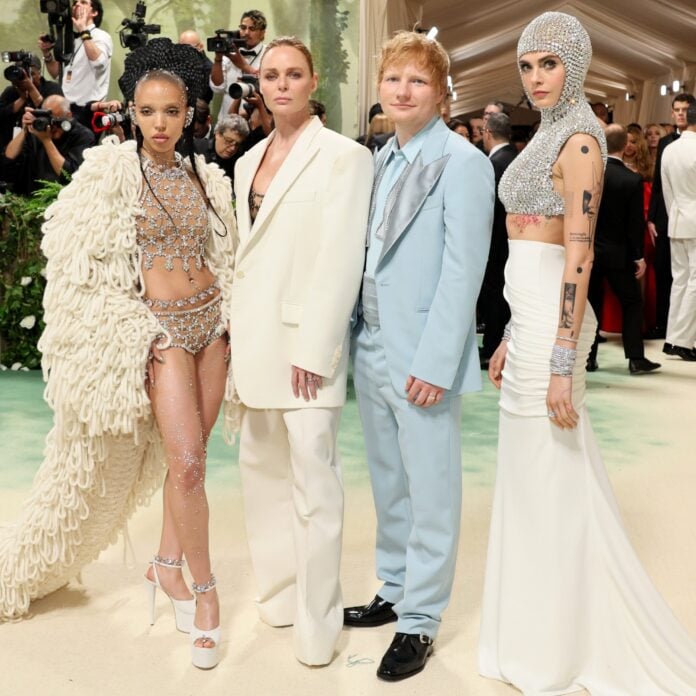 FKA Twigs, Stella McCartney Ed Sheeran, Cara Delevingne.