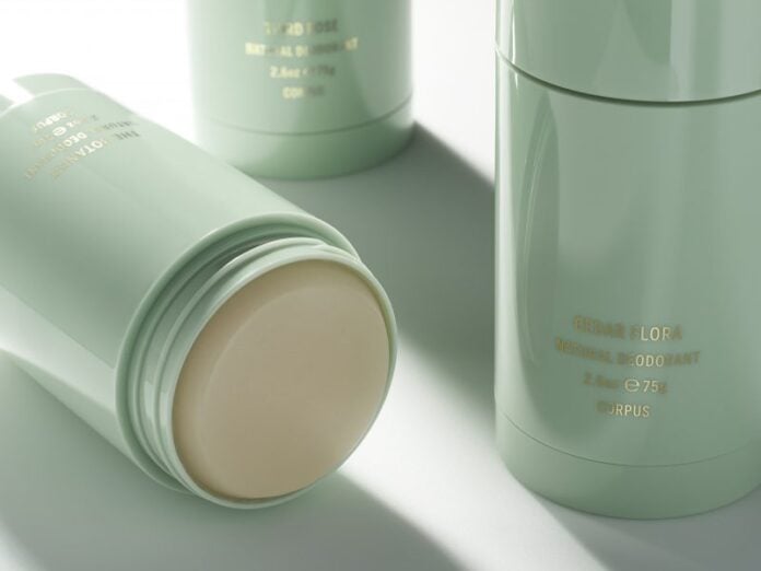 Corpus deodorant tubes.